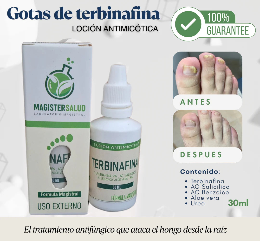 TERBINAFINA + KIT PARA UÑAS GRUESAS (REGALO 🎁)