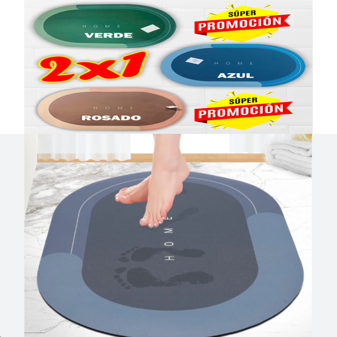 2X1 ALFOMBRA SUPER ABSORBENTE