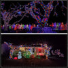 LUCES NAVIDEÑAS CON PANEL SOLAR ULTRA 18 METROS.